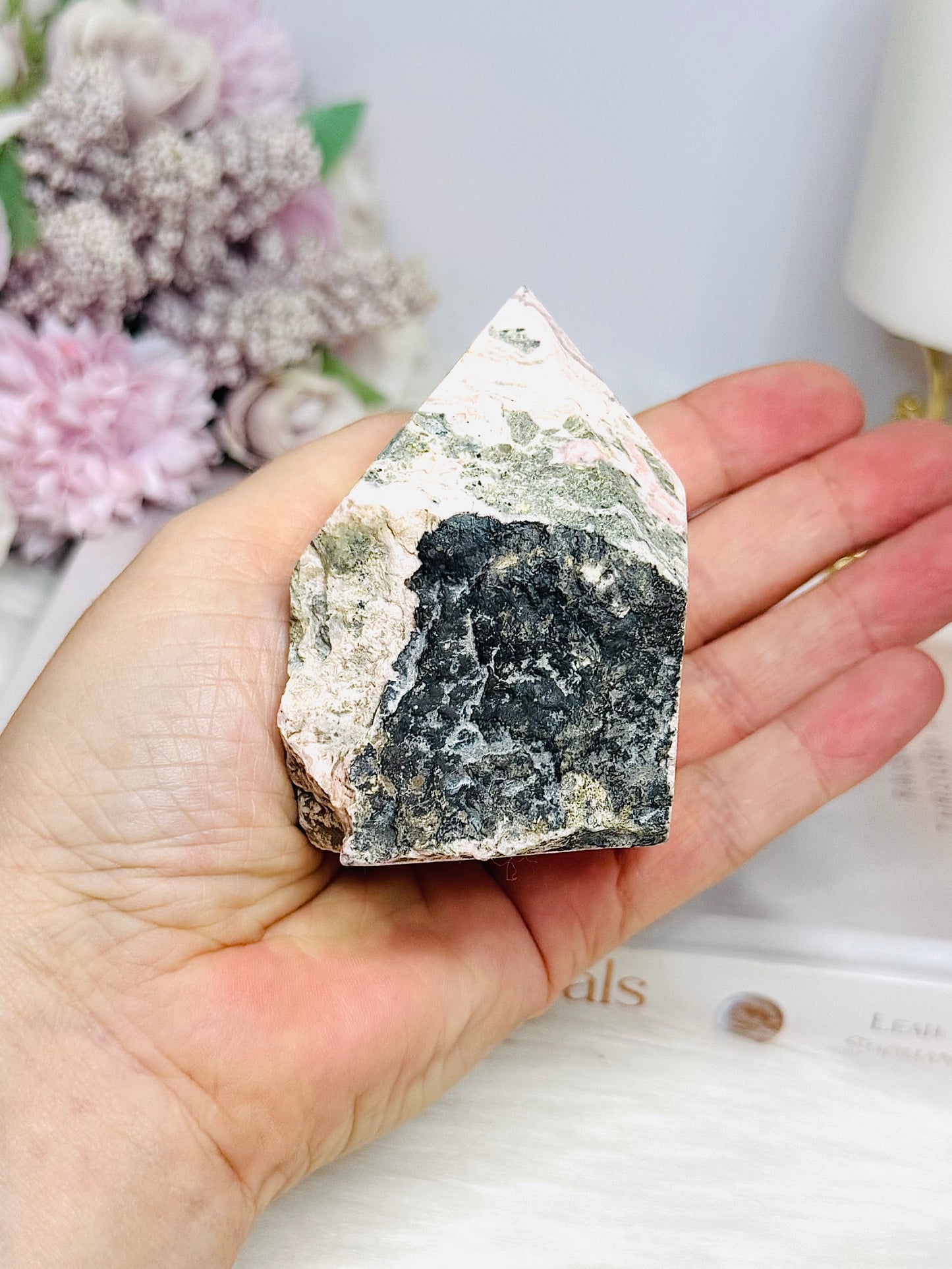 Rhodochrosite Polished Point 330g