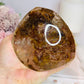 Large Natural Lodolite | Garden Quartz Polished Freeform on Stand 10cm 484g