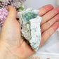 Cubed Blue Fluorite on Matrix 144g