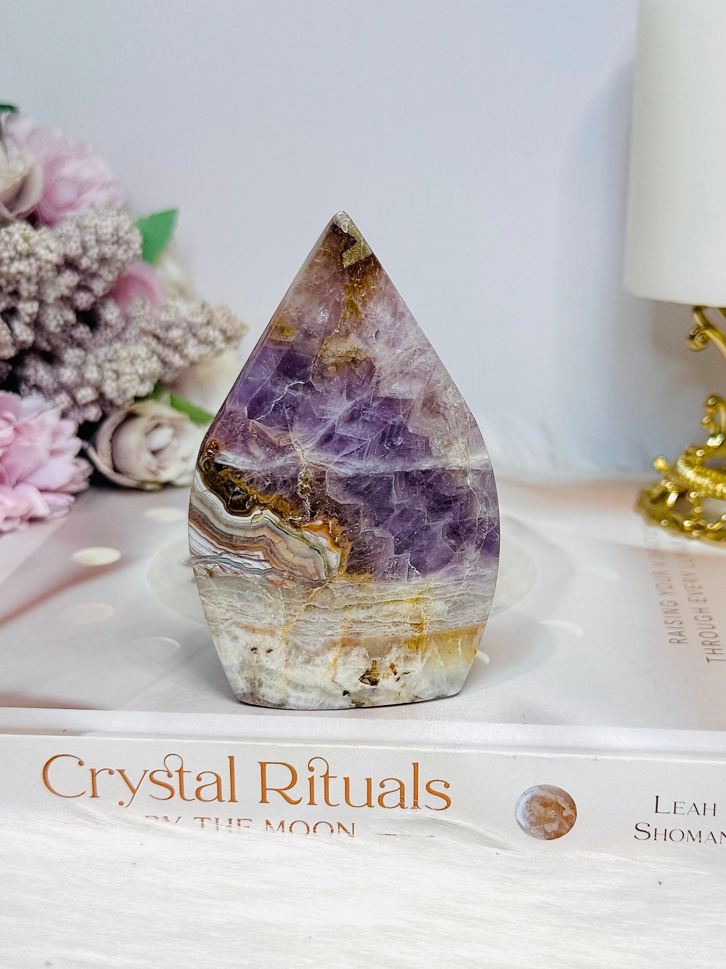 Crazy Lace Amethyst Flame 9cm