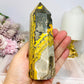 Large Bumblebee Jasper Tower 13.5cm 377g