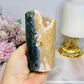 Pink Amethyst with Green Jasper Inclusions Druzy Freeform 466g 11cm