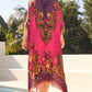 Stunning Czarina Purple Princess Kaftan One Size