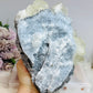 Huge Calcite Freeform on Timber Stand 1.9KG
