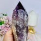 Large Natural Amethyst Dog Tooth 27cm