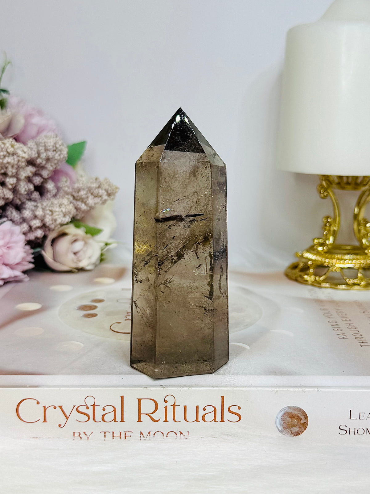 Smokey Quartz Chunky Tower 9cm