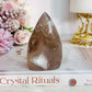 Flower Agate Flame 8cm
