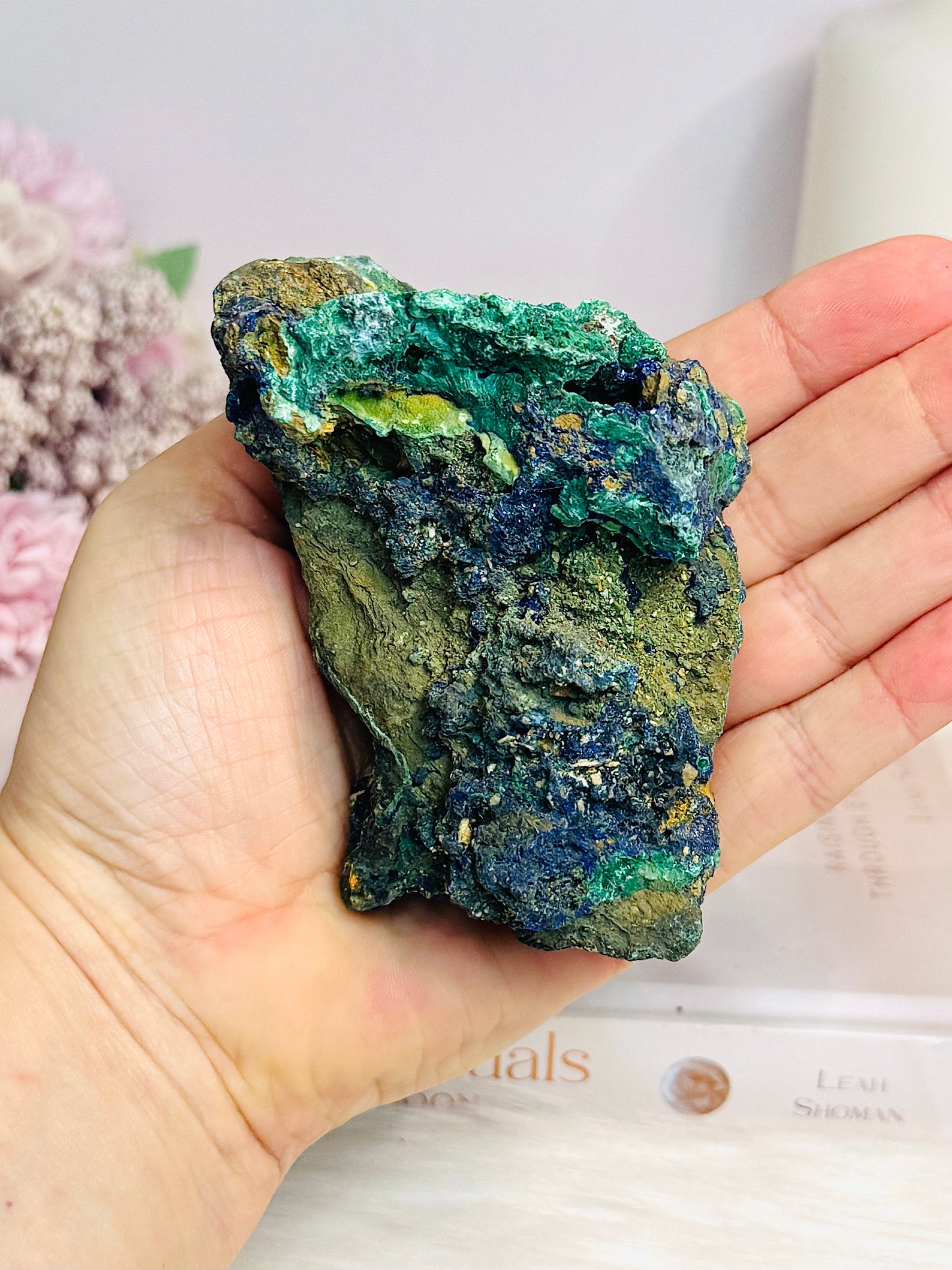 Natural Azurite with Malachite Specimen 263g