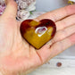 Mookaite Jasper Carved Heart