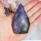 Incredible Rare Natural Stitchtite | Atlantisite Carved Freeform | Flame 8.5cm