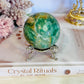 Beautiful Natural Variscite Sphere On Stand 6.5cm