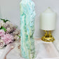 Large Blue Hemimorphite Tower 19cm