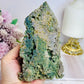 Large Natural Grape Agate Tower | Freeform 14cm 427g