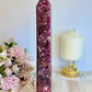 Tall Large 26.5cm Purple Lepidolite Tower