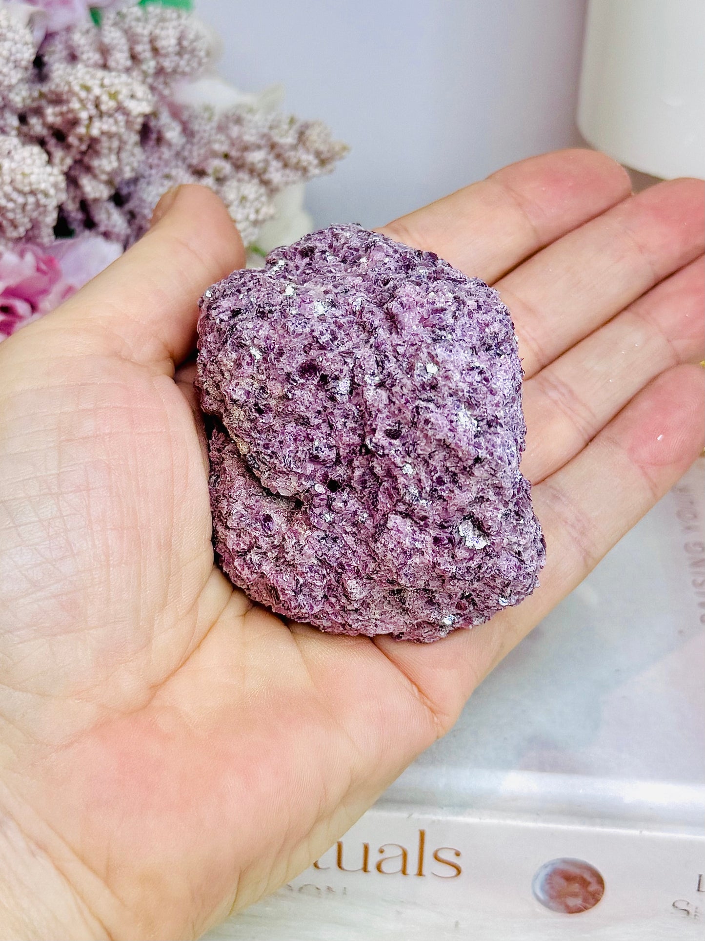Natural Lepidolite Specimen 167g