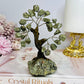 Natural Pyrite Carved Tree 14cm
