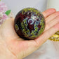 Large Dragons Blood Sphere on Stand 384g
