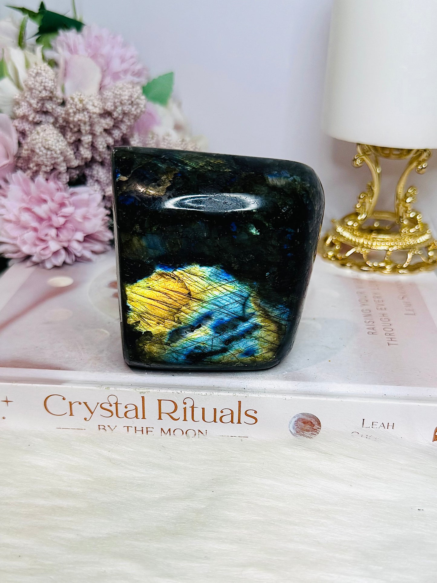 Natural Large Labradorite Freeform 420g