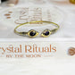 Brass Amethyst Bracelet