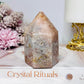 Chunky Pink Amethyst Tower 9cm 378g