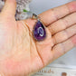 Amethyst Sterling Silver Pendant in Gift Bag