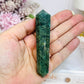 Moss Agate Double Terminated Point 10cm