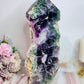 WOW!!! Huge 25cm Natural Rainbow Fluorite Tower | Freeform 2.38KG