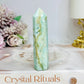Blue Hemimorphite Tower 9cm