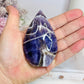 Chevron | Dream Amethyst Flame | Freeform 9cm