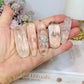 Set of 5 Clear Quartz Pocket Wands