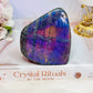 Wow!!! Gorgeous Labradorite Polished Freeform Full of Hot Pink & Purple Flash 372grams