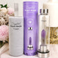 Amethyst Crystal Water Bottle