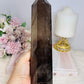 Large Smokey Quartz Tower 24cm 904g