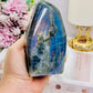 Gorgeous Large 11cm Chunky 509gram Polished Labradorite Freeform with Amazing Flash