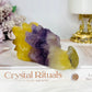 Fluorite Carved Dragon 10.5cm
