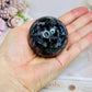 Mystic Merlinite | Indigo Gabbro Sphere On Stand 221g