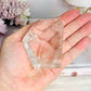Clear Quartz Polished Freeform with Rainbows 229g