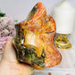 High Grade Ocean Jasper Carved Flame 13cm 1.1KG