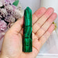 AAA High Grade Natural Malachite Tower From Congo 10cm
