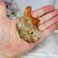 Natural Tangerine Quartz Cluster Specimen 92g