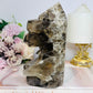 Smokey Quartz Cluster Tower 15cm 801g From Brazil (Points inconsistent not broken)