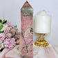 Large Rhodonite Tower 19cm 600g