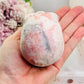 Natural Pink Opal Carved Skull 422grams 8.5cm