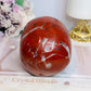 Red Jasper Large Carved Skull 13cm 1.43KG