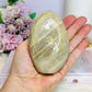 Natural Green Moonstone Carved Freeform 329g 10cm