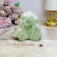 Light Green Transparent Cubed Fluorite Specimen 8cm 364g