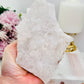 High Grade 253gram Clear Quartz Cluster with Perfect Points From Brazil