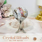 Mexican Crazy Lace Sphere on Stand 110g