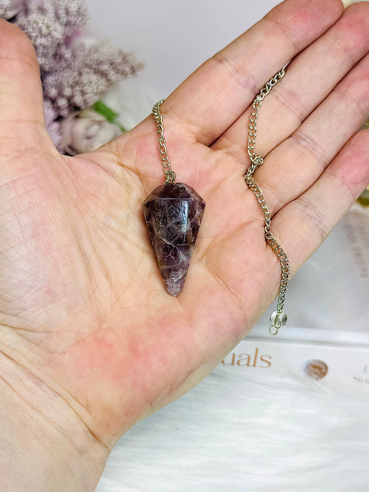 Amethyst Pendulum in Gift Bag