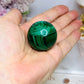 Natural Malachite From Congo Sphere on Stand 92g
